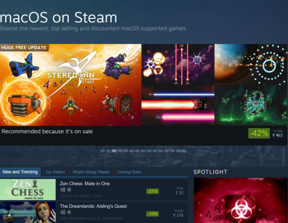 best steam games for mac free