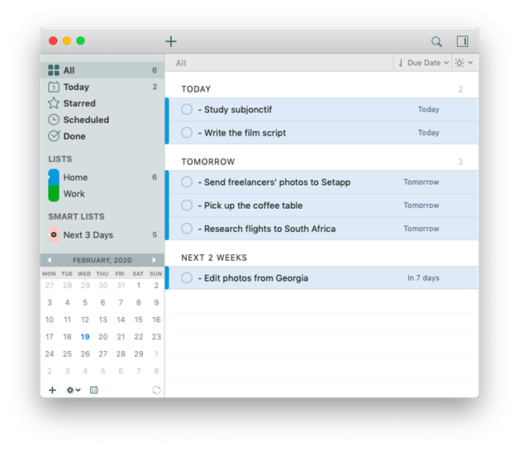 for mac download ToDoList 8.2.1